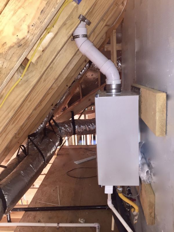 Existing Plumbing and Electrical Setup